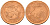 Финляндия 2 евроцента 1999  KM 99 сталь плакированная медью  UNC  4160-318