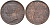 Стрейтс-Сетлментс 1 цент 1862 Виктория (1837-1901), Ост-Индская компания KM 6 медь 4590-224