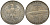 Германия 3 марки 1930 G, полет дирижабля граф Цеппелин J. 342, KM 67 серебро UNC 00-814-59