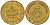 ФРГ 5 пфеннигов 1984 J J.382, KM 107 сталь плакированная латунью    4598-1038