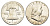 США 1/2 доллара (50 центов) 1960 Бенджамин Франклин, колокол KM 199 серебро  aUNC  4653-122