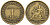 Франция 1 франк 1921 KM 876, Le Franc 218.5 алюминиевая бронза 4142-555