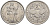 Французская Новая Каледония 2 франка 1977  KM 14 алюминий  UNC  4610-513