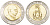 Кения 5 шиллингов 1997 Дэниэл арап Мои KM 30 биметалл 119-924