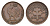 Камерун 50 сантимов 1943 CAMEROUN FRANÇAIS LIBRE, год-тип KM 6 бронза 1518-1741
