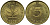ФРГ 5 пфеннигов 1979 J KM 107, J.382 сталь плакированная латунью 99-121