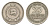 Цейлон 25 центов 1963 KM 131 медно-никель 4643-261