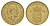 Дания 1 крона 1956 C, Фредерик IX (1947-1972) KM 837 алюминиевая бронза 4638-734