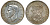 Южная Африка 2 1/2 шиллинга 1952 Георг VI, герб KM 39.2 серебро PROOF 1528-931