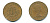 Великобритания 1/2 пенни 1960 Елизавета II (1952-2022) KM 896, Spink 4158 бронза 4383-326
