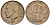 БЕЛЬГИЯ 50 САНТИМОВ 1967 BELGIQUE KM 148.1 бронза 4528-924