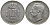 Люксембург 10 франков 1976 Герцог Жан (1964-2000) KM 57 никель 91-125