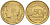 Франция 50 сантимов 1941 тип Морлон KM 894.1, Le Franc 192.18 алюминиевая бронза 44-415