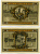 ЭРБАХ-ОДЕНВАЛЬД, ГЕРМАНИЯ 1 МАРКА 1918-1919 НОЯБРЬ 1918 - 1 АПРЕЛЯ 1919, НОТГЕЛЬД, ЗЕМЛЯ ГЕССЕН Geiger 135.01 бумага UNC (ПРЕСС) 8613-15-3-1