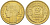 ФРАНЦИЯ 2 ФРАНКА 1941 ТИП MORLON KM 886, LE FRANC 268.14 алюминиевая бронза 3855-221