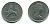 Великобритания 10 пенсов 1974 Елизавета II (1952-2022) KM 912, Spink 4231 (F1) медно-никель  4110-1342
