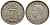 Великобритания 6 пенсов 1944 Георг VI (1936-1952) KM 852, Spink 4084 серебро 4538-533