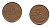 Финляндия 10 пенни 1929 республика (1918-1962) KM 24 медь 51-5311
