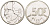БЕЛЬГИЯ 50 ФРАНКОВ 1991 BELGIE, БОДУЭН I (1951-1993) KM 169 никель 4385-1031