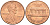 США 1 ЦЕНТ 1984 D, ЛИНКОЛЬН KM 201b цинк плакированный медью UNC 187-725