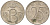 Бельгия 25 сантимов 1972 BELGIQUE, монетный тип KM 153.1 медно-никель 4594-558