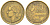Франция 10 франков 1953 B, петух KM 915.2, Le Franc 363.9 алюминиевая бронза 3309-1124