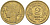 ФРАНЦИЯ 2 ФРАНКА 1939 ТИП MORLON KM 886, LE FRANC 268.12 алюминиевая бронза 3855-143