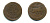 РОССИЯ 1 КОПЕЙКА 1760 медь 61-845