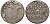 Россия алтын (3 копейки) 1704  Биткин 1156 R серебро   00-813-36