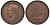 Великобритания 1/2 пенни 1948 Георг VI (1936-1952) KM 844, Spink 4115 бронза 4122-813
