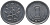 Япония 1 йена 1973 Yr. 48, Хирохито (1926-1989) KM 74 алюминий 4549-1167