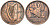 Ирландия 1 пенни 1931 курица с цыплятами KM 3 бронза 88-326