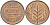 Израиль, Палестина 1 милс 1927 Британская администрация KM 1 бронза 4511-317