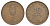 Израиль 10 прут 1949 JE 5709 KM 11 бронза 45-1011