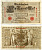 Германия 1000 марок 1910 21 апреля 1910, красная печать, номер семизначный, серия A, буква Z, выпуск ОКТЯБРЬ 1918 - ЯНВАРЬ 1919 Pick 44, Роземберг 45b бумага VF 8606-36-2-2