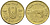 Непал 10 пайс 1971 BS 2028, ФАО KM 766 латунь 4528-336