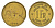 Бельгийское Конго 1 франк 1944 Леопольд III (1934-1951) KM 26 латунь 4655-569