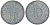 Юрдинген 10 пфеннигов 1917  Funck 554.2A, Men05 25409.3, Men18 31820.3 цинк     4119-1045