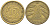 ГЕРМАНИЯ 10 РЕЙХСПФЕННИГОВ 1926 A KM 40, J. 317, Weege 9 алюминиевая бронза 210-353