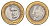 Бразилия 1 реал 2006 KM 652a биметалл UNC 4646-117