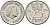 НИДЕРЛАНДЫ 25 ЦЕНТОВ 1956 ЮЛИАНА KM 183 никель 96-134