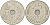 ДАНИЯ 25 ЭРЕ 1981 B; B, МАРГРЕТЕ II (1972-) KM 861.2 медно-никель 94-911