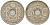 Франция 25 сантимов 1917 KM 867а медно-никель 633-1042