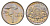 Латвия 1 лат 2004 Гриб KM 67 медно-никель UNC 4625-1062