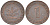 ФРГ 1 пфенниг 1950 D KM 105, J.380 сталь плакированная медью 187-852
