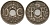 Франция 10 сантимов 1924 KM 866a, Le Franc 138.3 медно-никель 4143-933