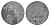 Бармен 50 пфеннигов 1917 Funck 30.2, Men05 1453.2, Men18 1851.2 цинк 4657-1126