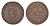 Нассау 1/4 крейцера 1817 L KM 41 медь 4623-523