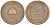 Венгрия 2 филлера 1897 KB, Франц Иосиф I (1848-1916) KM 481 бронза 201-223