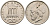 Греция 20 драхм 1982 Перикл, пантеон KM 133 медно-никель 4572-446